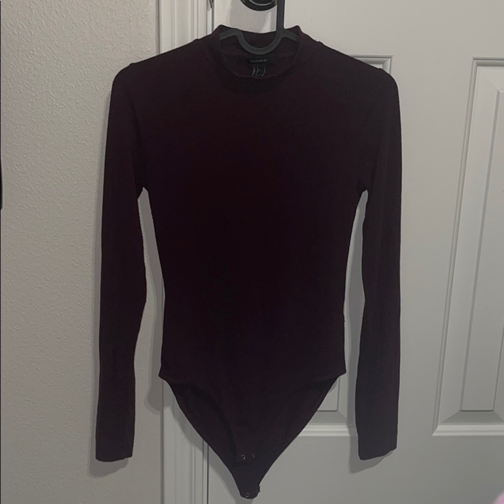 Forever 21 Maroon bodysuit
